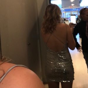Sparkly cocktail dress